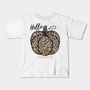 Hello Pumpkin Kids T-Shirt